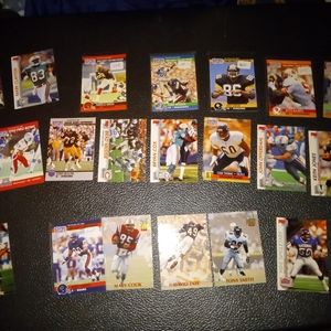 NFL sport card lot. 1990 1991